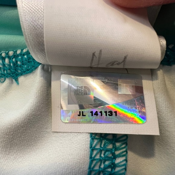 The North Face Echo Lake Halter Dress Turquoise Tie Dye Small Summer Travel - Picture 6 of 13